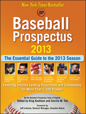 cover image of Baseball Prospectus 2013